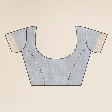 Ethnic Motifs Zari Woven Design Banarasi Saree